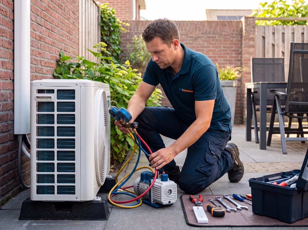 Airco geplaatst in Schijndel: Onderhoud buitenunit